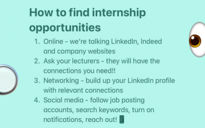 How To Find An Internship: 8 Ways For A Student Or Grad