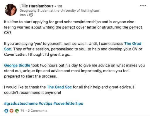 LinkedIn Review by Lilly